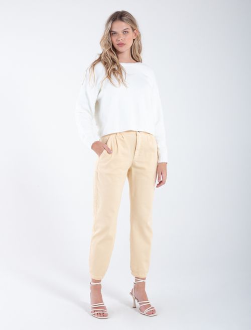 Pantalón de tiro alto