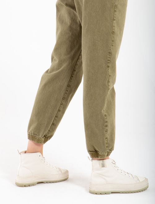 Pantalón baggy de tiro súper alto