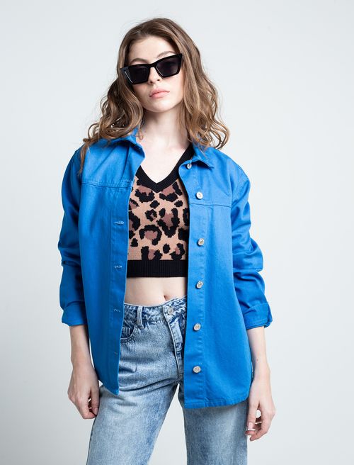 Chaqueta tipo camisa