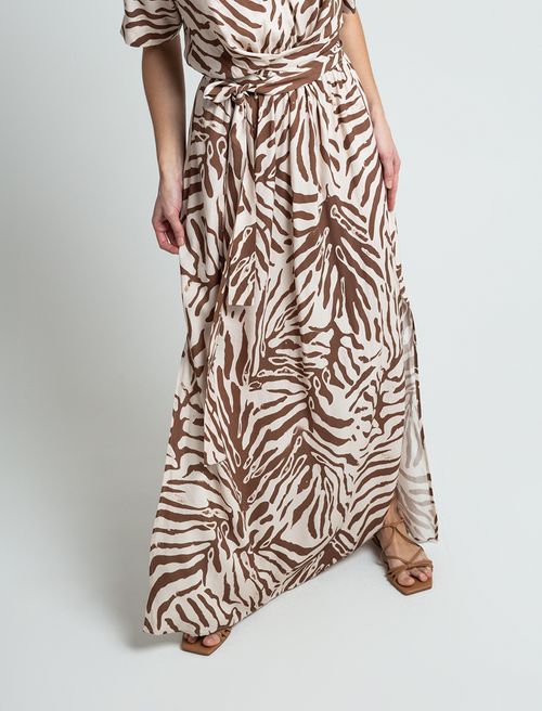 Vestido de tela fluida