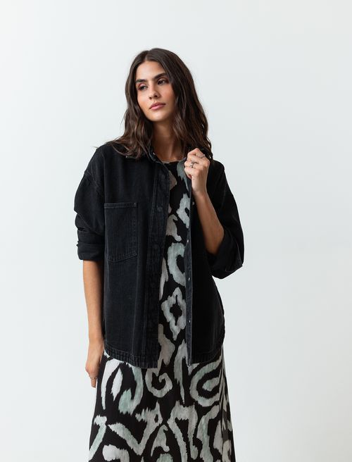 Chaqueta tipo camisa