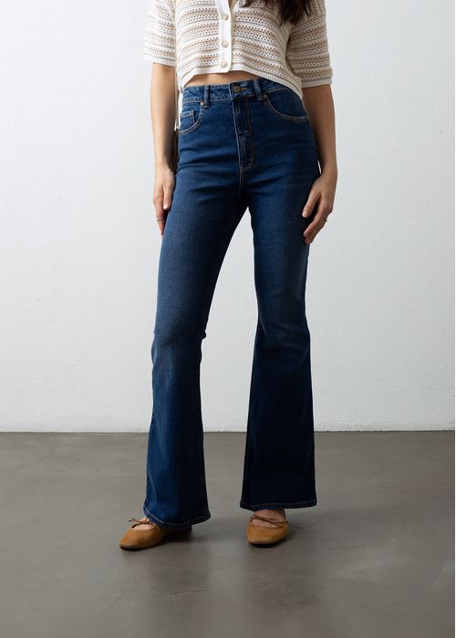 Jean Push Up tono medio