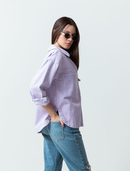 Chaqueta tipo camisa