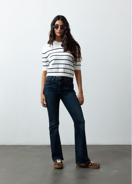 Jean Push Up tiro alto