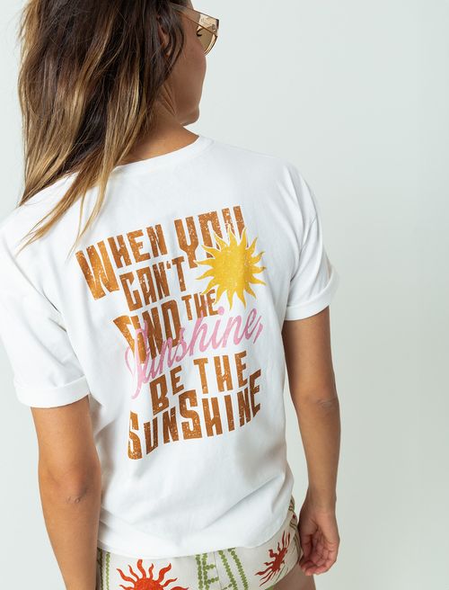 Camiseta estampada sunshine
