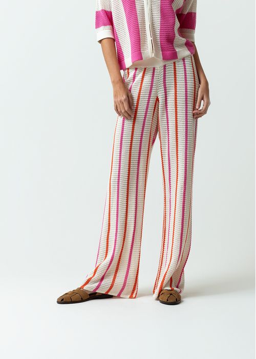 Pantalón de tejido fluido