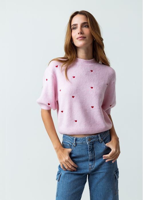 Camiseta tejida manga corta