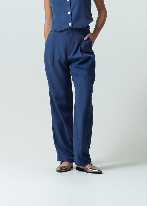 Pantalón Straight tiro alto