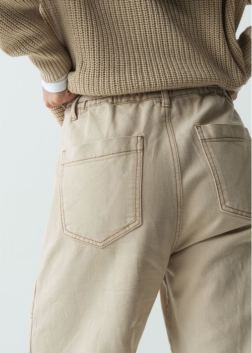Pantalón Wide Leg tipo cargo