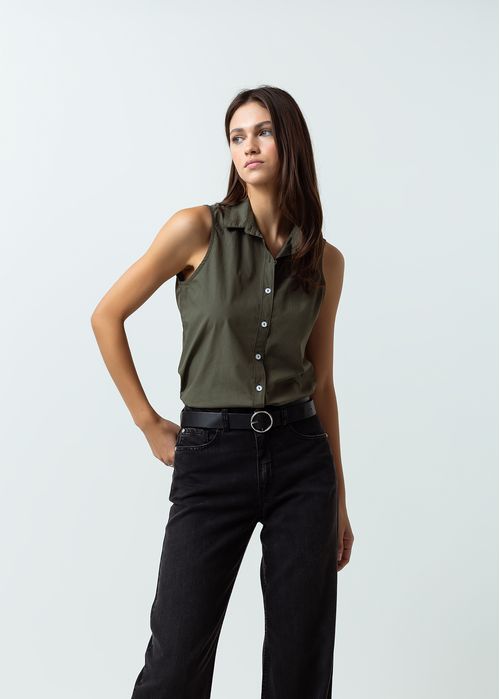 Camisa manga sisa clásica