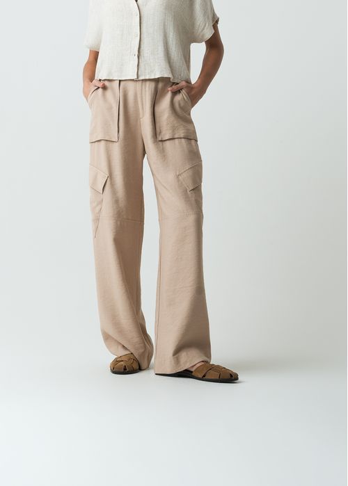 Pantalón Wide Leg tiro súper alto