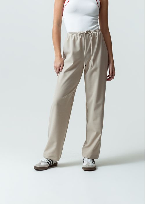 Pantalón Straight con elástico en cintura