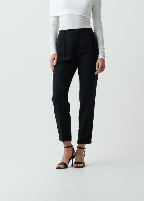 Pantalón Relax fit tiro alto