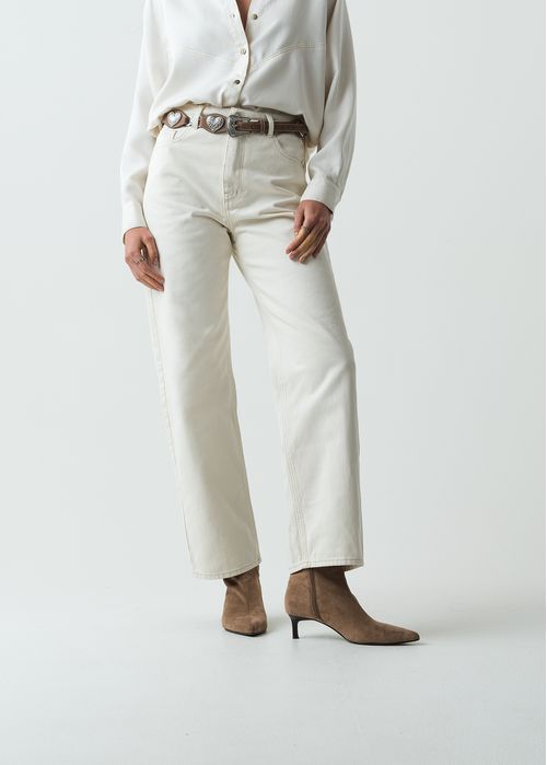 Pantalón Straight tiro alto