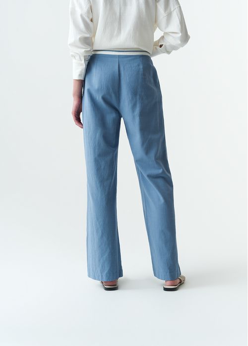 Pantalón Wide Leg tiro súper alto