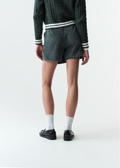 Short tipo falda en corduroy