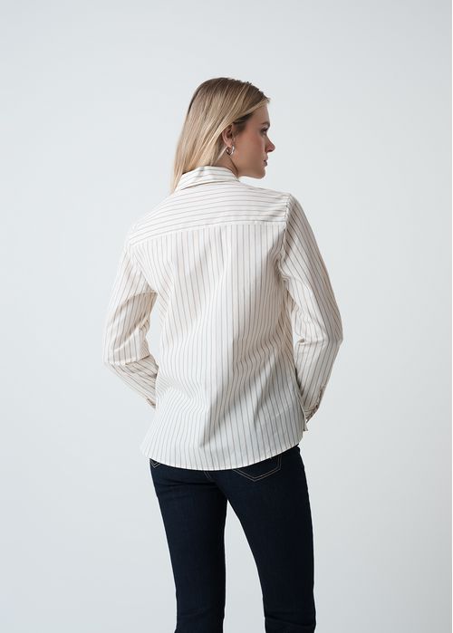 Camisa manga larga a rayas