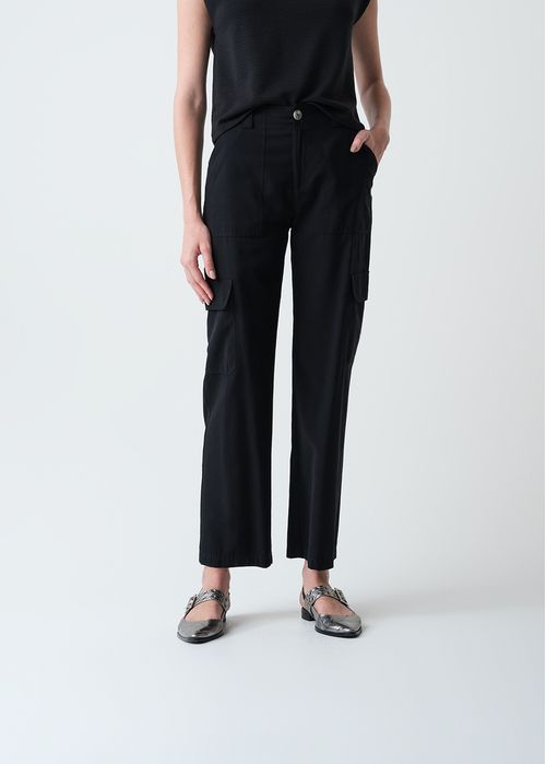 Pantalón Straight tiro alto