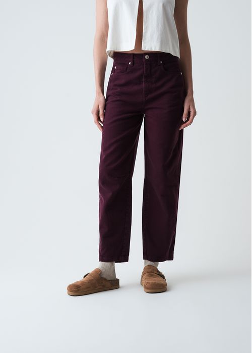 Pantalón Barrel tiro alto