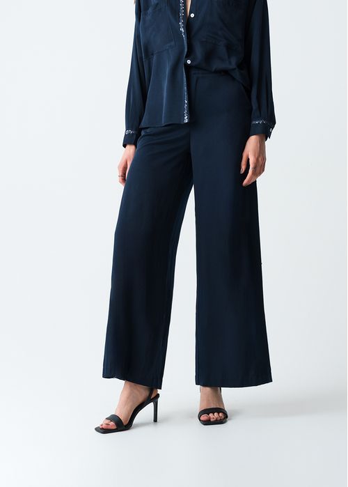 Pantalón Palazzo con lentejuelas