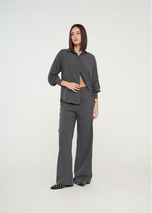 Pantalón Wide Leg con brillo