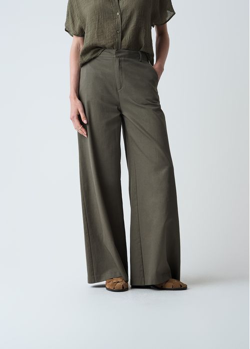 Pantalón Palazzo de tiro alto