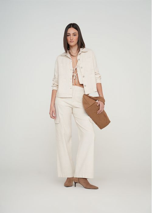 Camisa tipo chaqueta