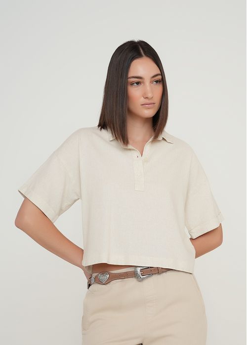 Camisa clásica manga corta