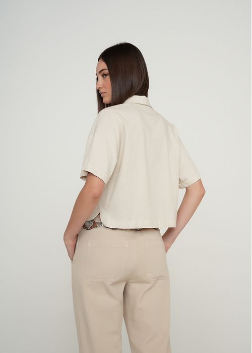 Camisa clásica manga corta