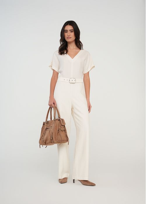 Enterizo largo con cinturón