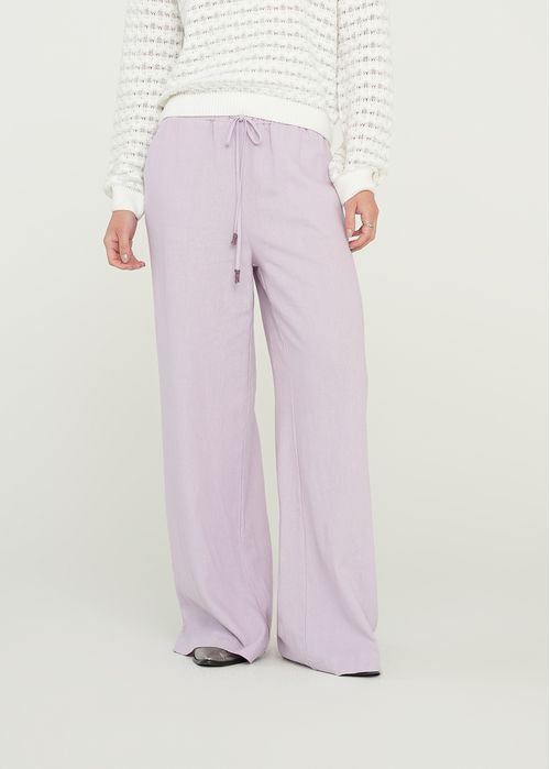 Pantalón Palazzo con jareta