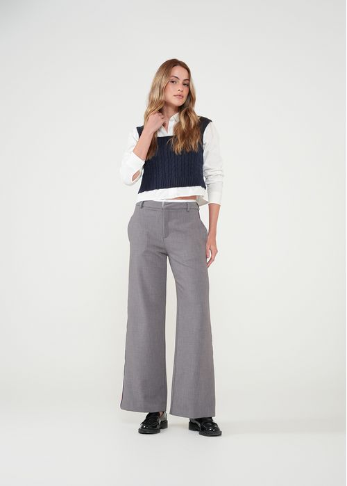 Pantalón Wide Leg clásico