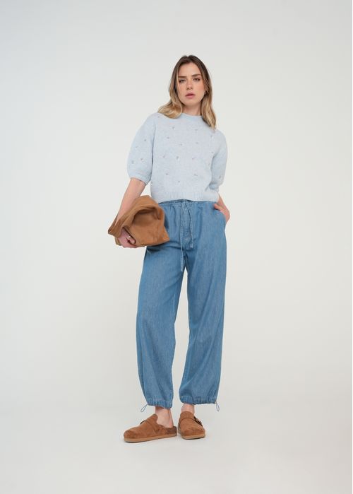 Pantalón Baggy en denim