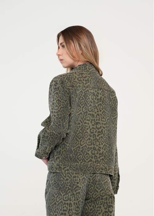 Chaqueta de animal print