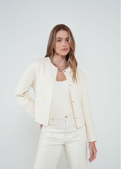 Chaqueta ligera con botones