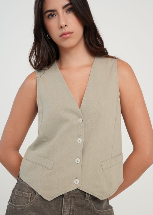 Camisa tipo chaleco